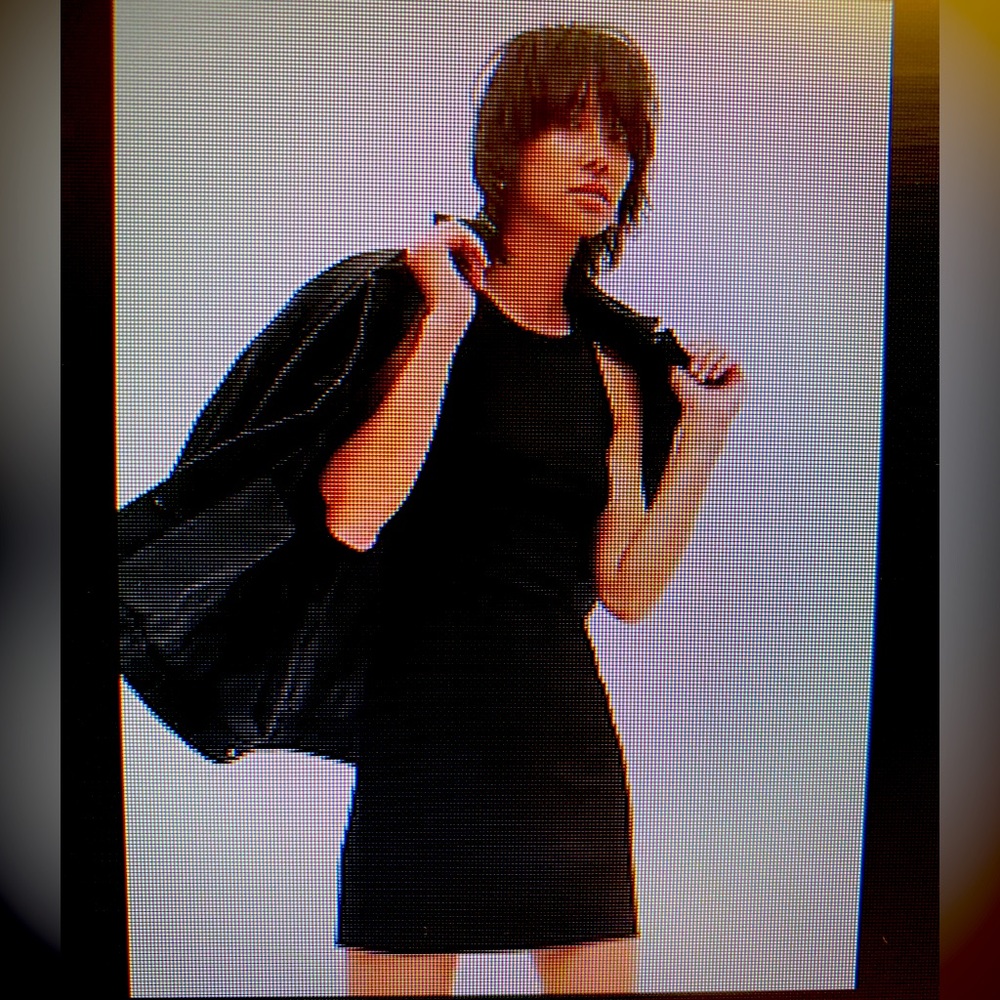 GAP Rib Halter Tank Dress in Black size Medium.  Brand new with tags -I have 2